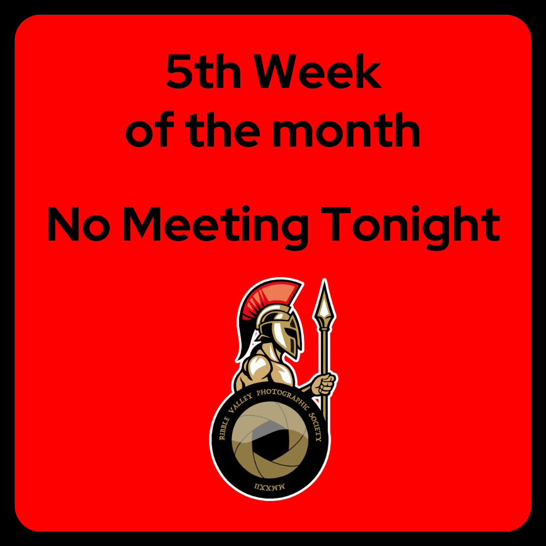 No Meeting – 5th Thursday of the Month