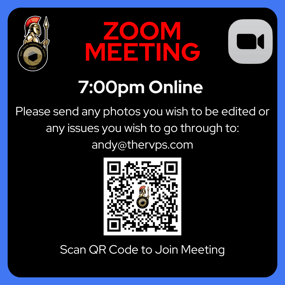 Zoom Meeting – 3rd Thursday of the Month