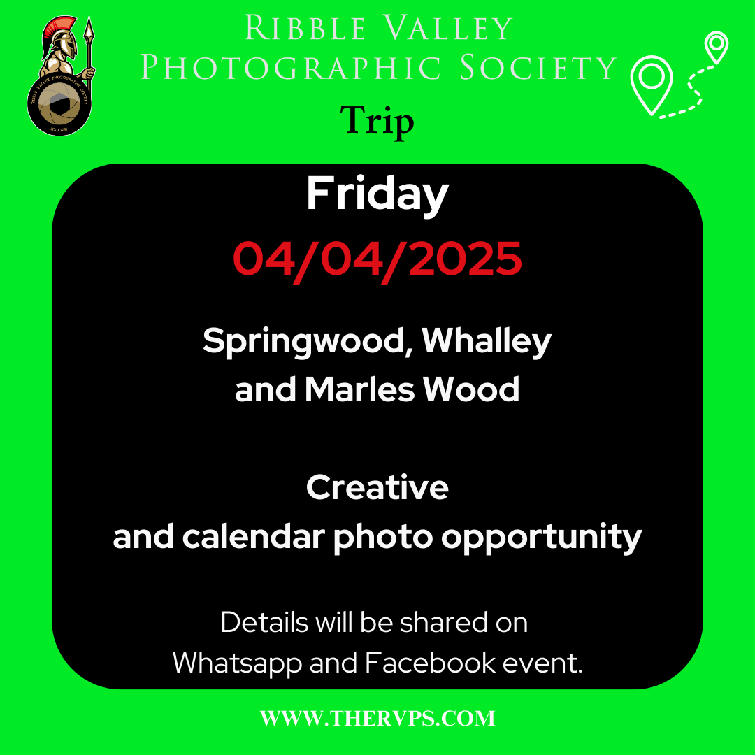 External Trip Friday 04/04/2025 – Springwood, Whalley and Marles Wood